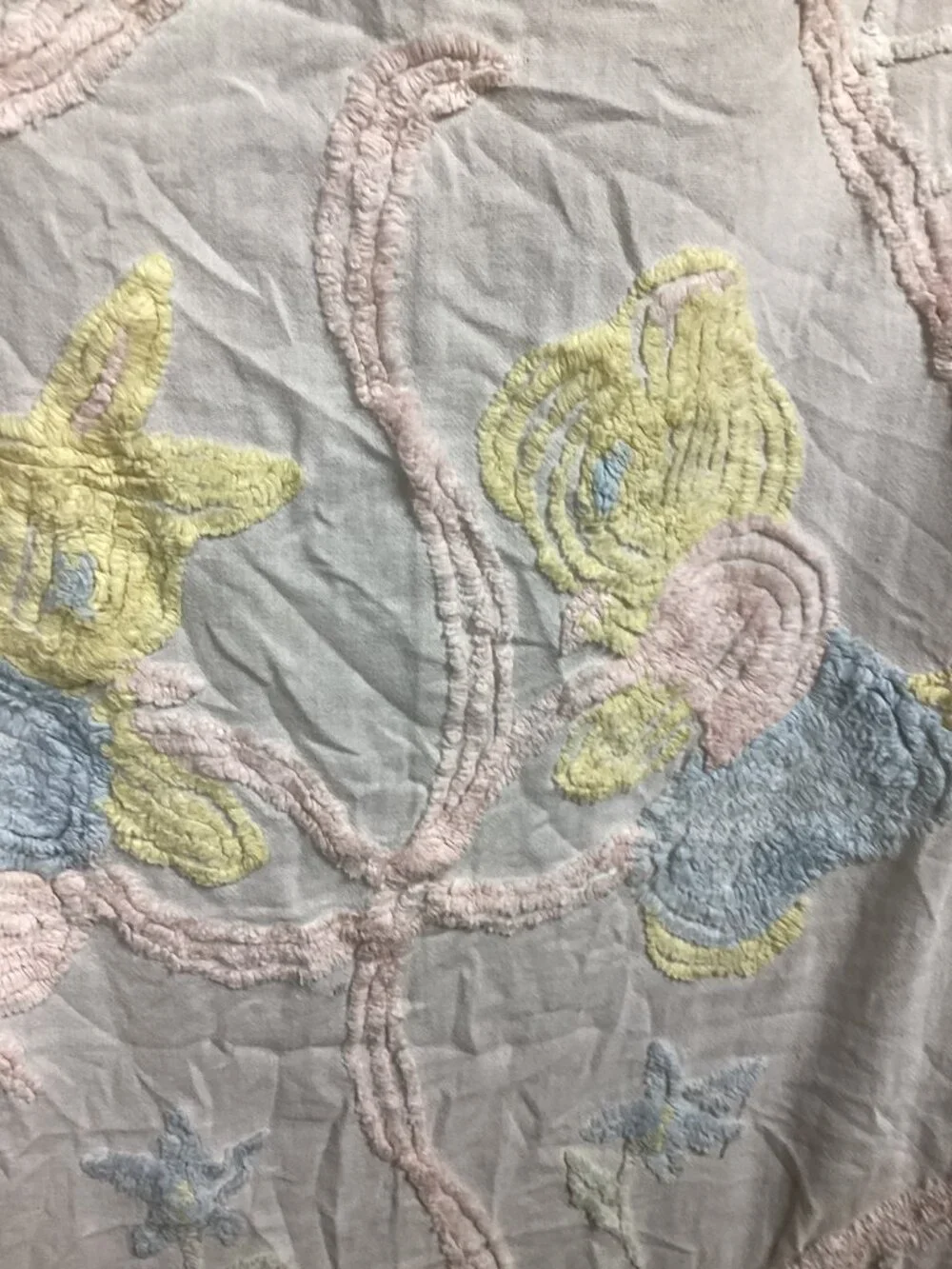Vintage chenille baby